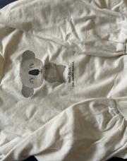 Pull blanc crème koala 5 ans 110cm