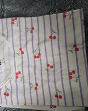 T shirt kiabi 10 ans neuf ligné mauve