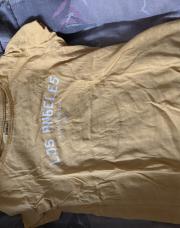 T-shirt jaune « Los Angeles » Kiabi 6 ans 116-119cm