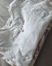 Blouse blanche t 24mois