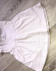 Robe rose avec dentelle taille 3 mois