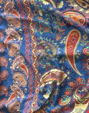 Blouse cassis bleu 