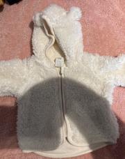 Gilet blanc 0-1m