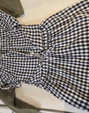 Robe vichy bleu tao 4 ans 