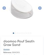 Doomoo seat n grow pouf 