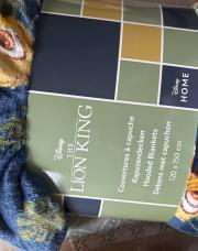 Plaid roi lion 120/150 cm