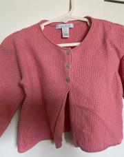 Gilet rose 12m 74 obaibi 