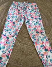 Pentalon fleur superstar 10-12 and
