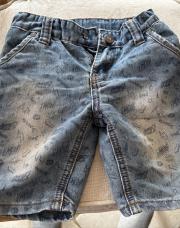 Shirt éclair jean bleu 4 ans 