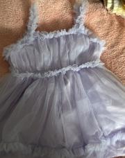 Robe cérémonie mauve 12-18 mois
