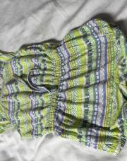 6mois combi short vert 