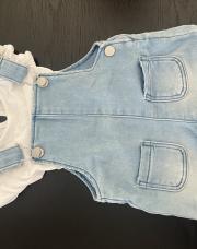 Salopette + t-shirt Primark 0-3M