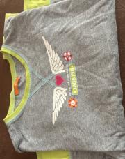 Pull gris vert 146-152