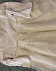 Robe blanche primark 0-3m