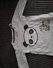 T-shirt manches longues 3 mois baby club panda 