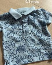 Chemise 0/3 mois 