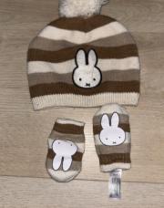 Bonnet + moufles muffi 