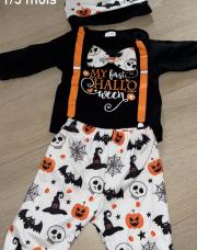 Costume Halloween 1/3 mois 