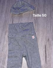 Pantalon + bonnet taille 50 