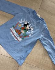 Blouse bleu Mickey 6 mois 