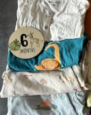 Lot de 4 pyjama manches longue 6 mois 