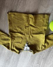 Pull vert/jaune Zara 12 mois 