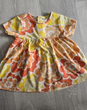 T shirt 2 ans jaune/orange