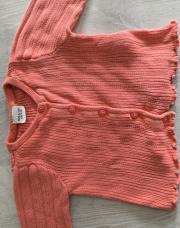 Gilet TAO 12 mois orangé 