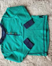 T shirt longue manche vert 4 ans 