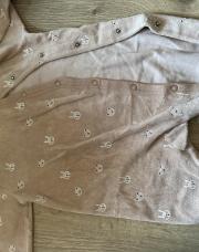 Pyjama brun beige kiabi 6 mois