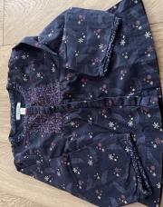 Blouse bleu OBAÏBI 