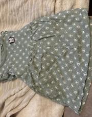 Robe 6 mois mini verte c&a 