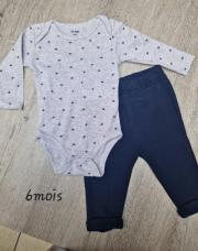 Ensemble étoiles bleu
