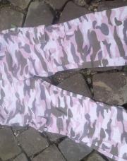 Pantalon militaire rose