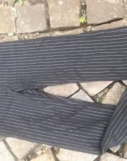 Pantalon ligné brillant 