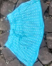 Jupette à pois 
