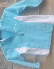 Pull bleu et blanc 