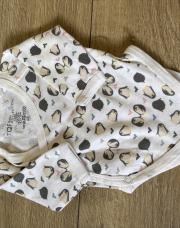 Body croisé blanc avec motif pingouins TFQ