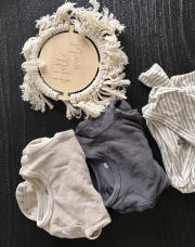 Lot de 3 bodys H&M taille 50