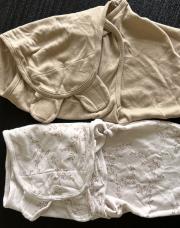 Lot 2 couvertures d’emmaillotage 