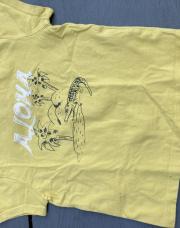 T-shirt jaune kiabi ALOHA 24 mois