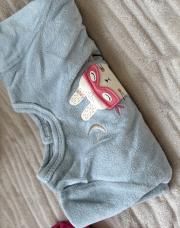 1 mois kiabi pyjama bleu clair 
