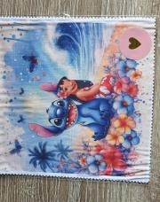 Lingette microfibres stitch