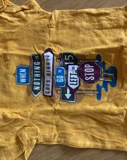 T-shirt jaune stop Orchestra 74