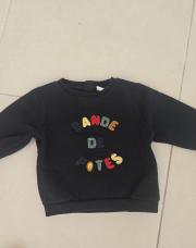 Sweat TAO 9 mois marine