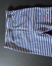 Legging ligné blanc&bleu 1mois - Tom & kiddy