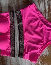 Maillot de bain rose fluo 
