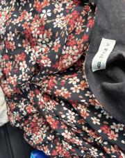 Robe à fleurs automnales M
