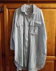 Chemise bleu lignée Pimkie