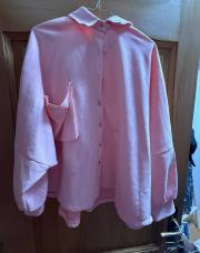 Chemise rose poche 